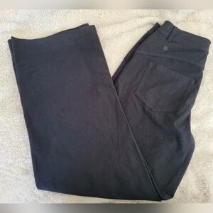 lululemon athletica Black Straight Leg Trousers